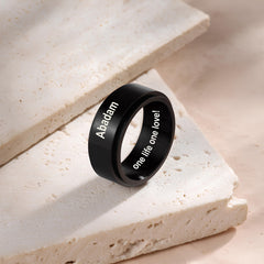 Mens Spinner Ring