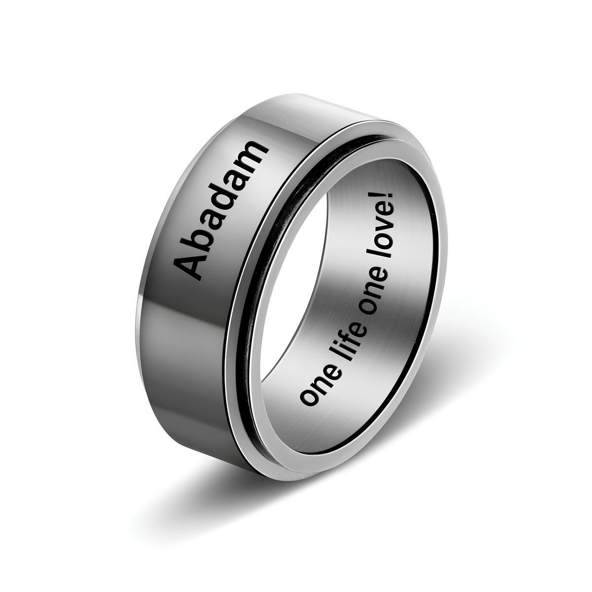 Mens Spinner Ring