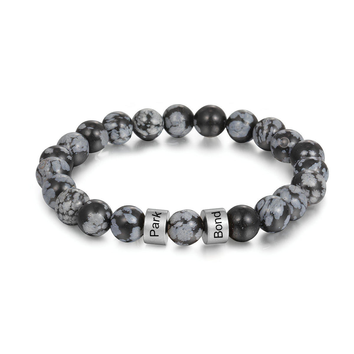 Black & White Bead Bracelet