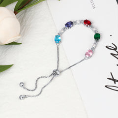 Infinity Birthstone Bracelet