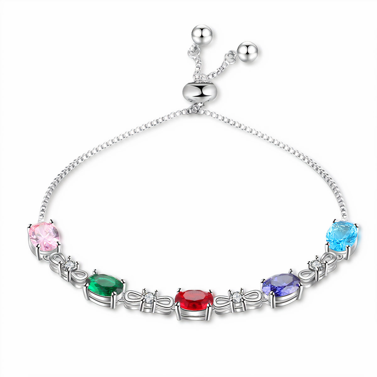 Infinity Birthstone Bracelet