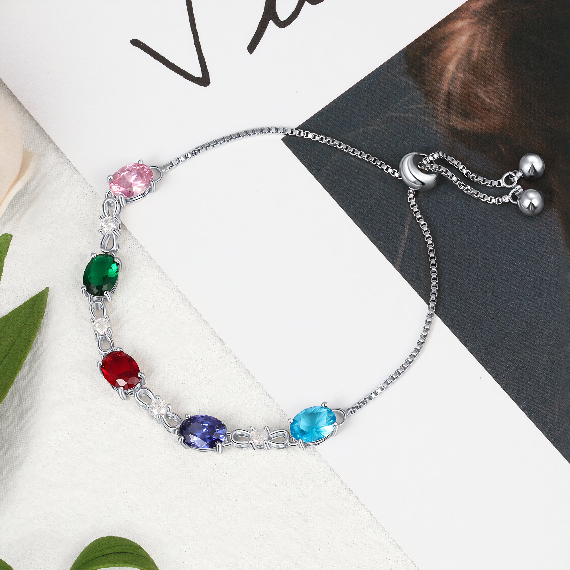 Infinity Birthstone Bracelet