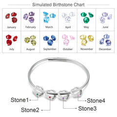 Birthstone Charm Bracelet