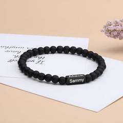 Custom Onyx Bracelet