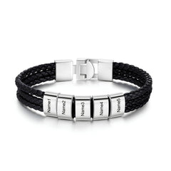 Men Custom Braided Bracelet