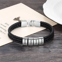 Men Custom Braided Bracelet