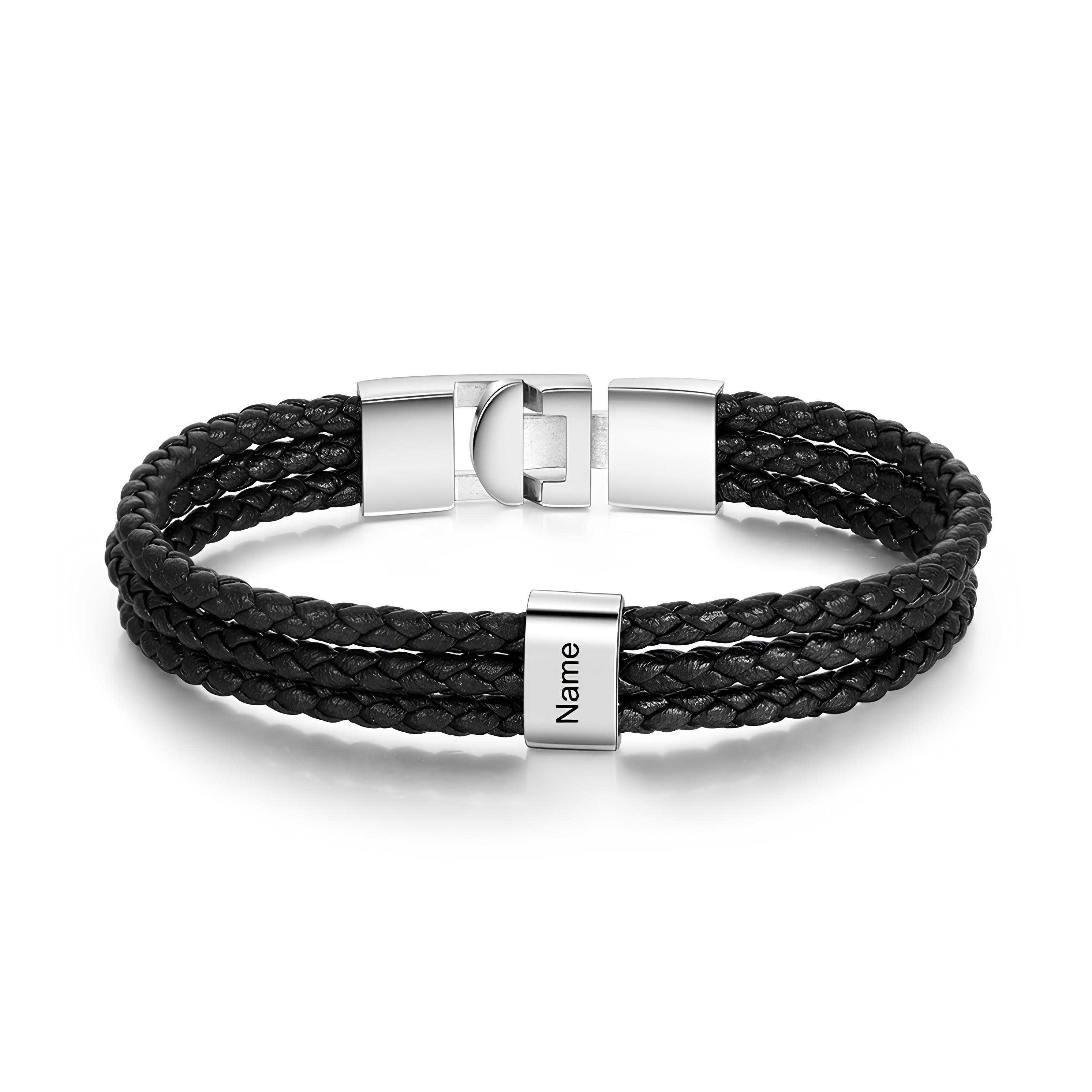 Men Custom Braided Bracelet